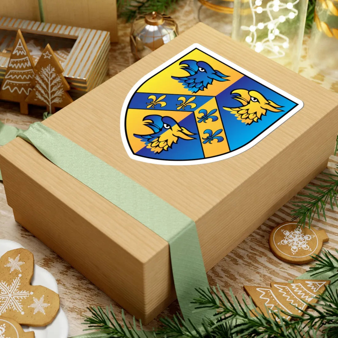 Trinity College Oxford Coat Of Arms (England) (Coat of Arms) STICKER Vinyl Kiss-Cut Decal - The Sticker Space