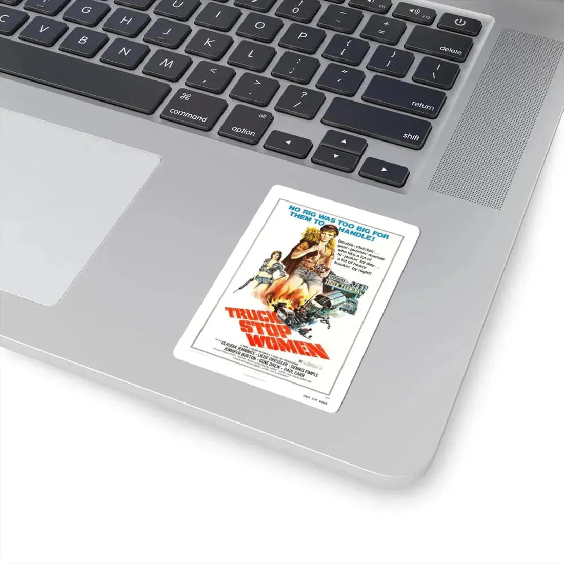 TRUCK STOP WOMEN 1974 Movie Poster - STICKER Vinyl Kiss-Cut Decal - The Sticker Space