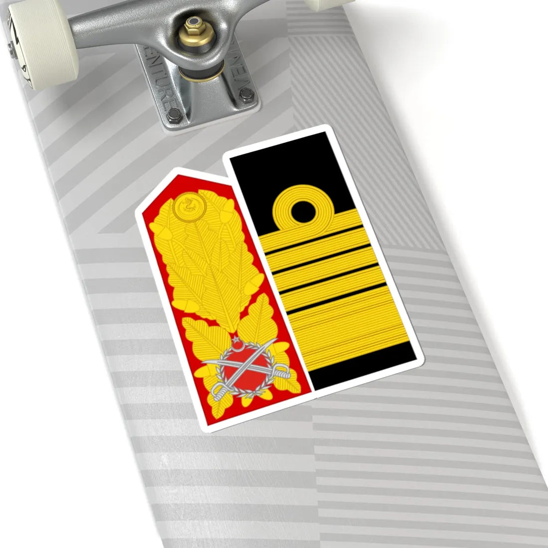 Turkey Navy OF 10 collected (Turkey) (Military Rank) STICKER Vinyl Kiss-Cut Decal - The Sticker Space