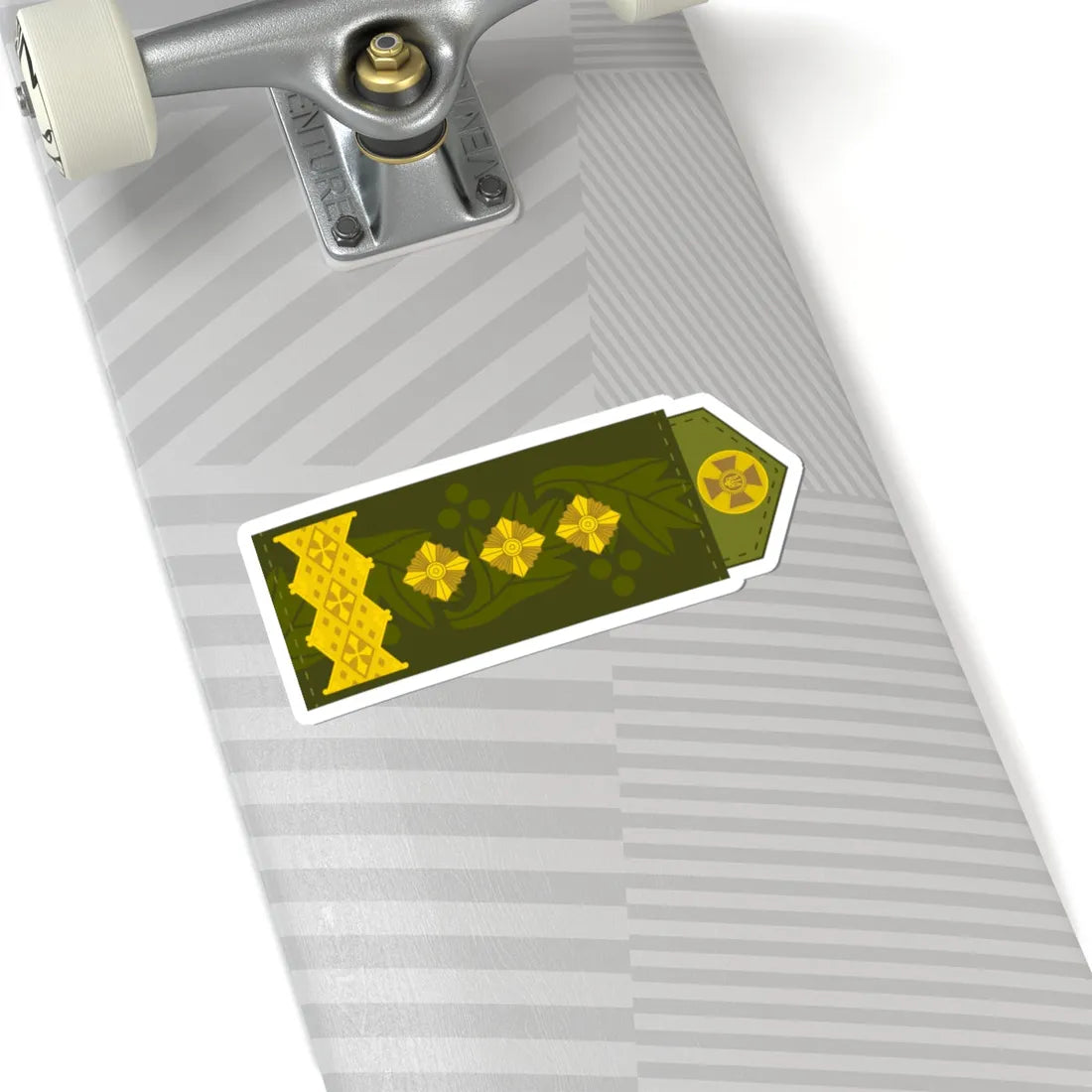 UA shoulder mark 20 infobox (Ukraine) (Military Rank) STICKER Vinyl Kiss-Cut Decal - The Sticker Space