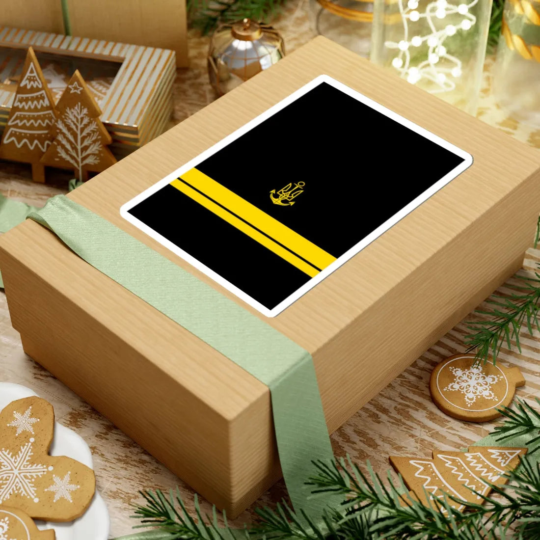 UANs HS 10 (Ukraine) (Military Rank) STICKER Vinyl Kiss-Cut Decal - The Sticker Space