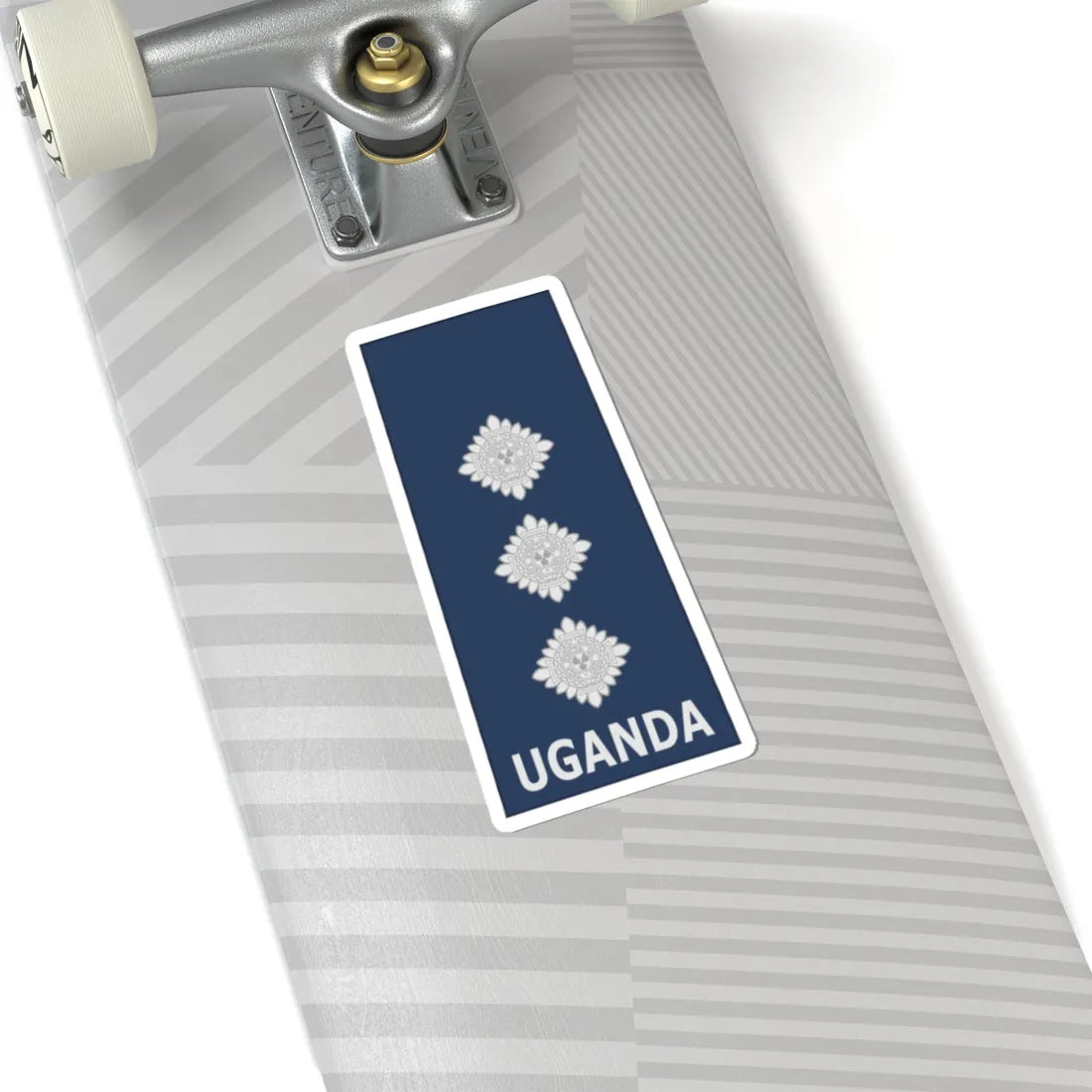 Uganda AirForce OF 2 (Uganda) (Military Rank) STICKER Vinyl Kiss-Cut Decal - The Sticker Space