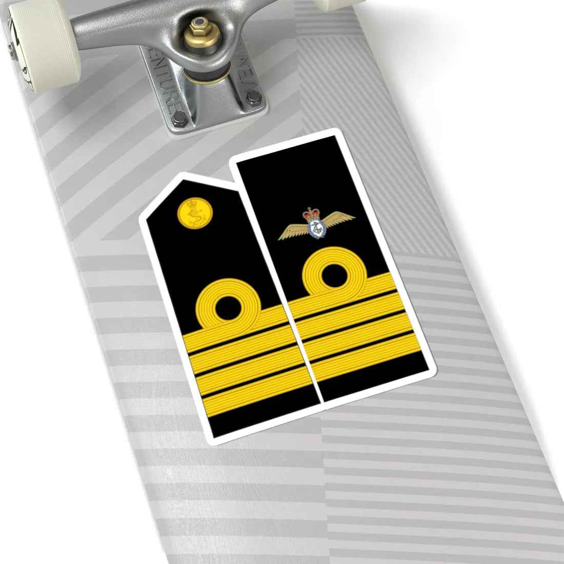 UK Navy OF 5 collected Fleet Air Arm Pilot (United Kingdom) (Military Rank) STICKER Vinyl Kiss-Cut Decal - The Sticker Space