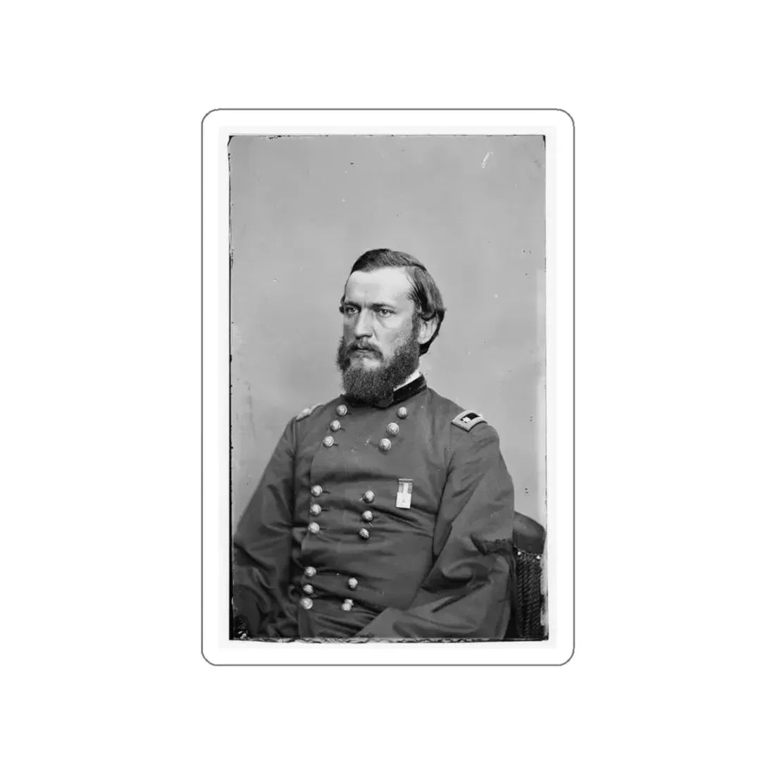 Unidentified 004 (U.S. Civil War) STICKER Vinyl Die-Cut Decal White Die-Cut 6 Inch - The Sticker Space