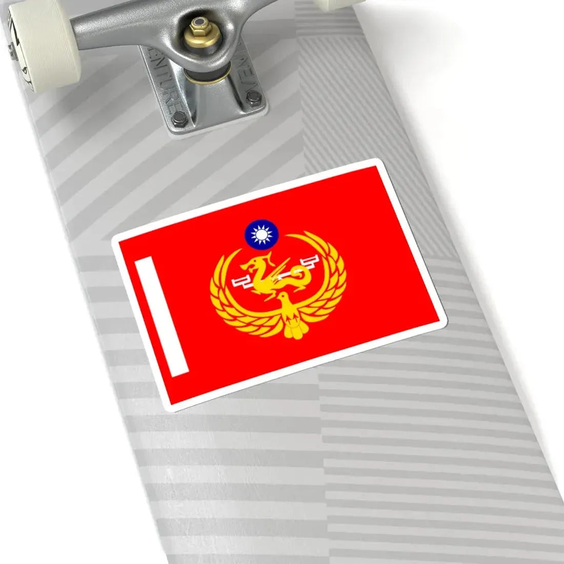 Unit Flag of Coast Guard of ROC (China) STICKER Vinyl Kiss-Cut Decal - The Sticker Space