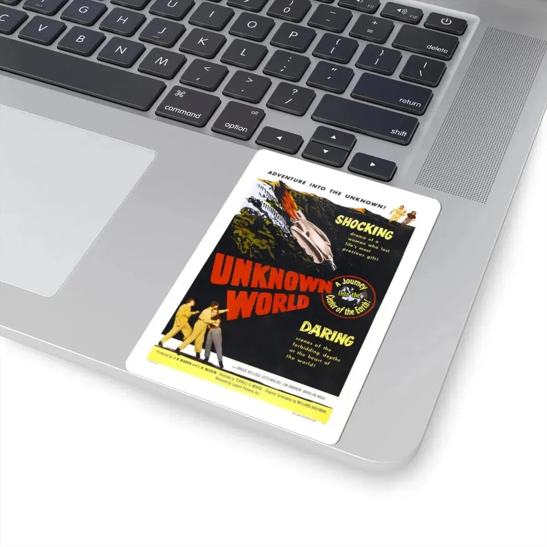 UNKNOWN WORLD 1951 Movie Poster - STICKER Vinyl Kiss-Cut Decal - The Sticker Space