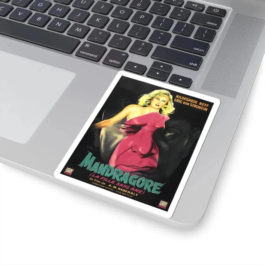 UNNATURAL (ALRAUNE) 2 1952 Movie Poster - STICKER Vinyl Kiss-Cut Decal - The Sticker Space