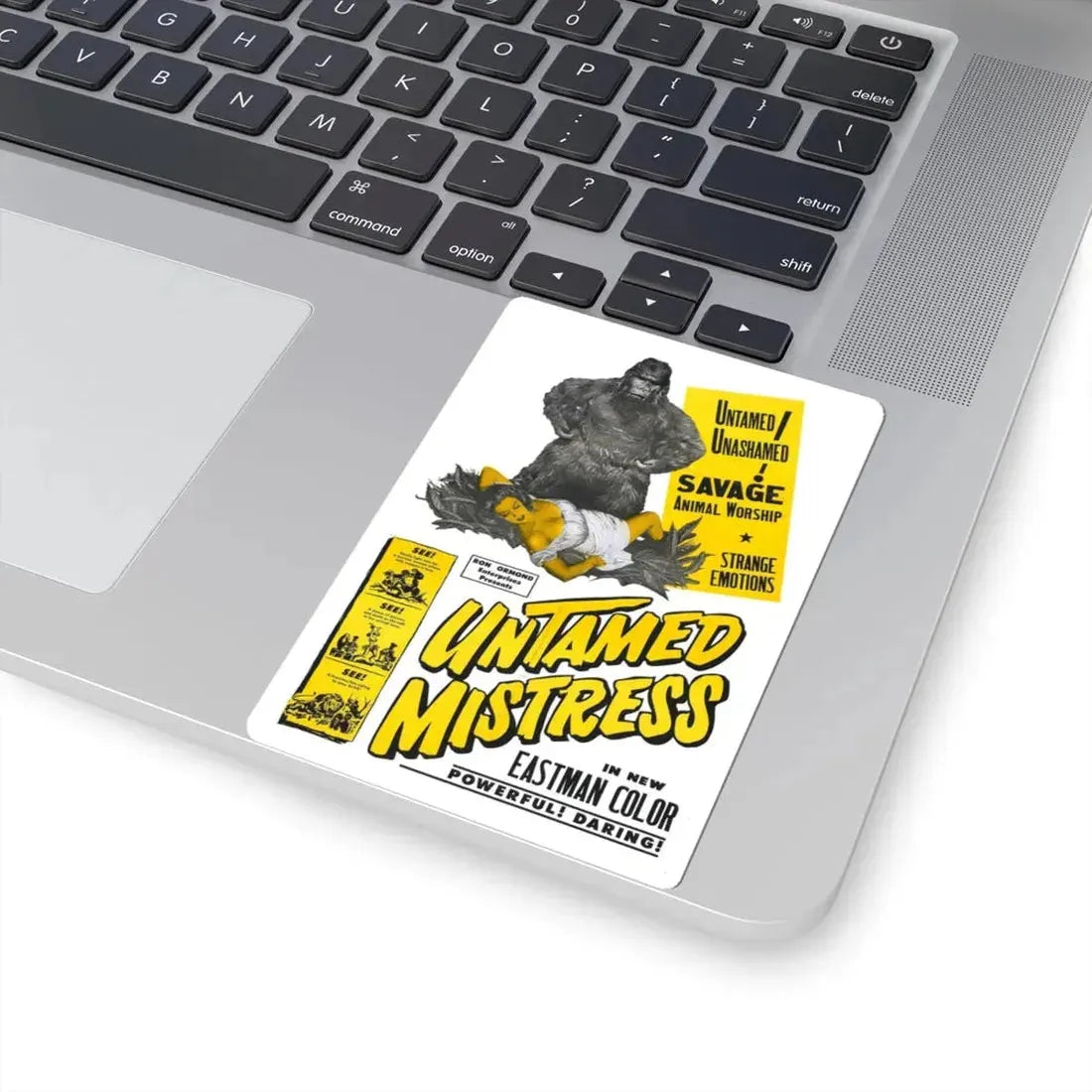 UNTAMED MISTRESS 1956 Movie Poster - STICKER Vinyl Kiss-Cut Decal - The Sticker Space