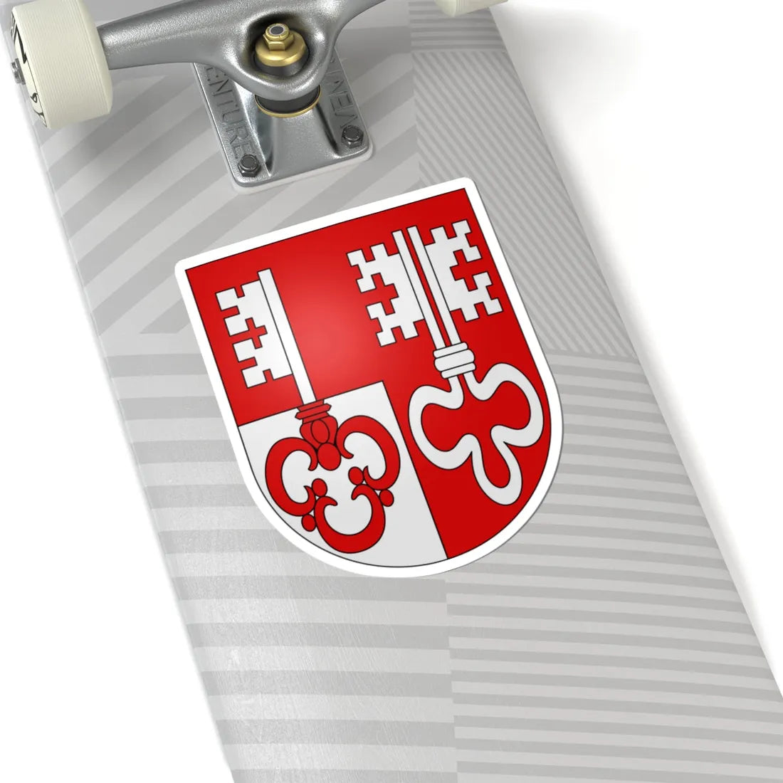 Unterwald-coat of arms (Switzerland) (Coat of Arms) STICKER Vinyl Kiss-Cut Decal - The Sticker Space