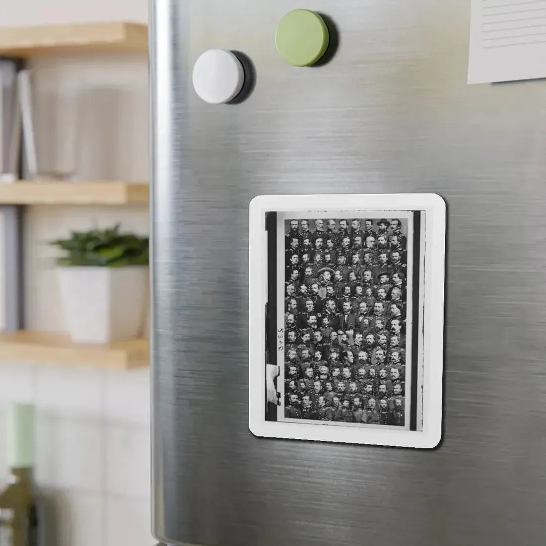 Untitled 003 (U.S. Civil War) Refrigerator Magnet - The Sticker Space