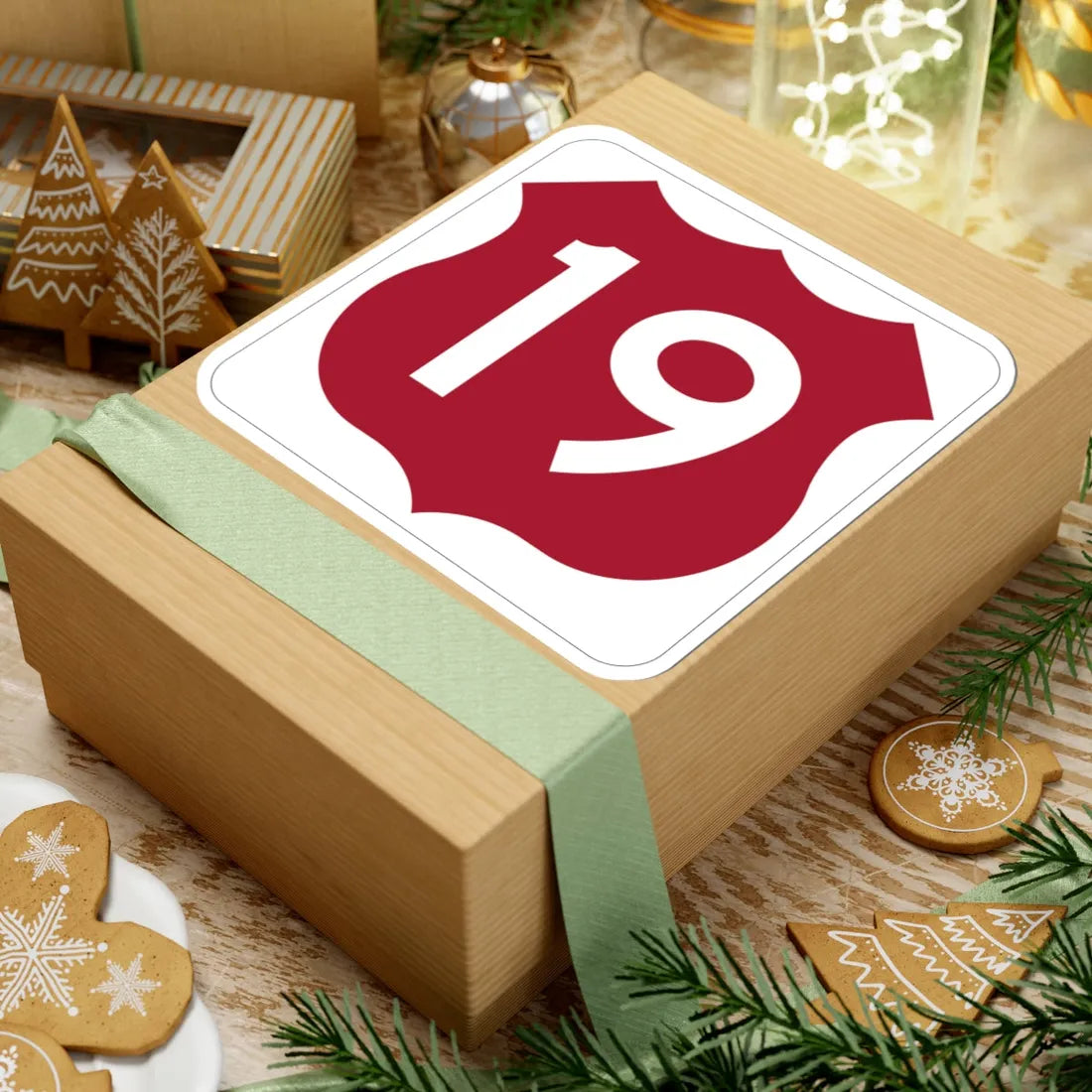 US 19 FL (Florida) (Road Sign) STICKER Vinyl Kiss-Cut Decal - The Sticker Space