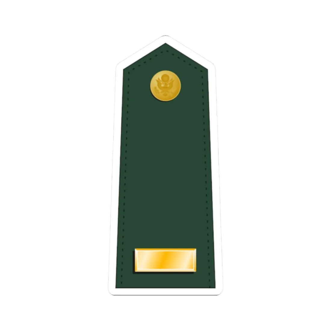 US Army O1 (United States) (Military Rank) STICKER Vinyl Kiss-Cut Decal - The Sticker Space