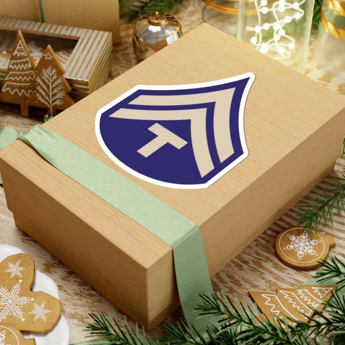 US Army WWII T5C (United States) (Military Rank) STICKER Vinyl Kiss-Cut Decal - The Sticker Space