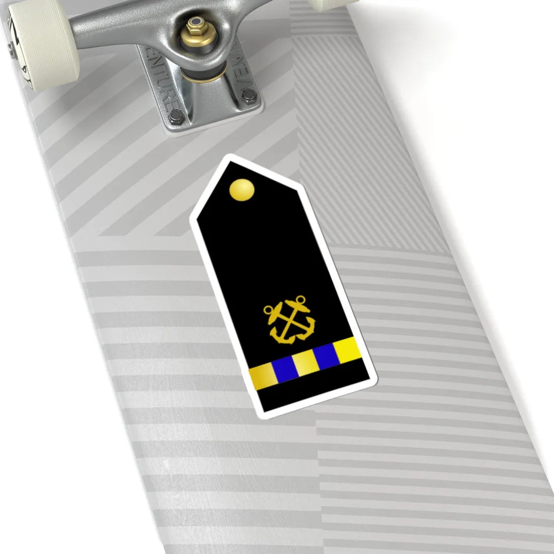 US Navy CW3 shoulderboard (United States) (Military Rank) STICKER Vinyl Kiss-Cut Decal - The Sticker Space