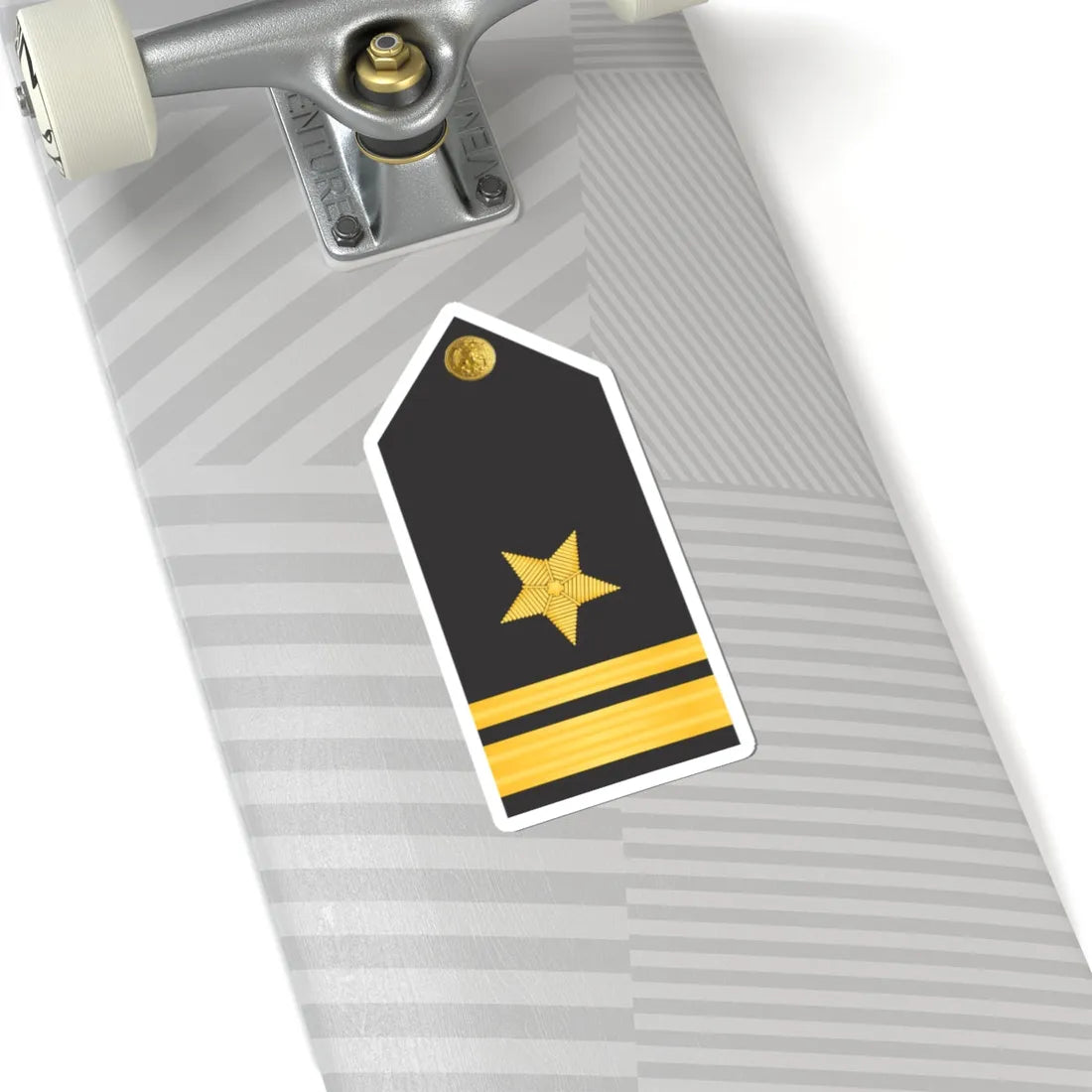 U.S. Navy Lieutenant Junior Grade O 2 shoulder board (United States) (Military Rank) STICKER Vinyl Kiss-Cut Decal - The Sticker Space