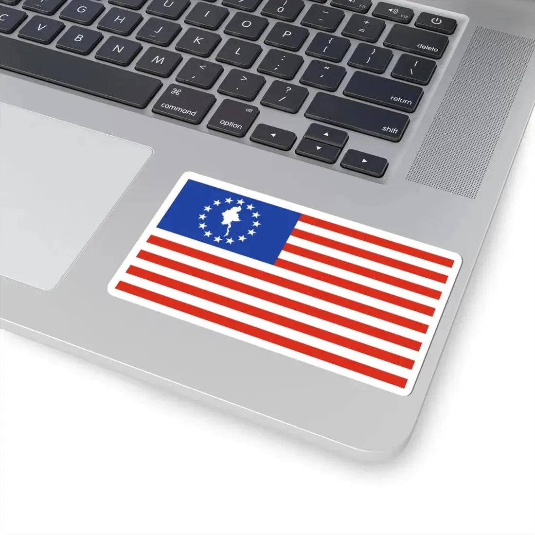 US style Burma flag (United States) STICKER Vinyl Kiss-Cut Decal - The Sticker Space