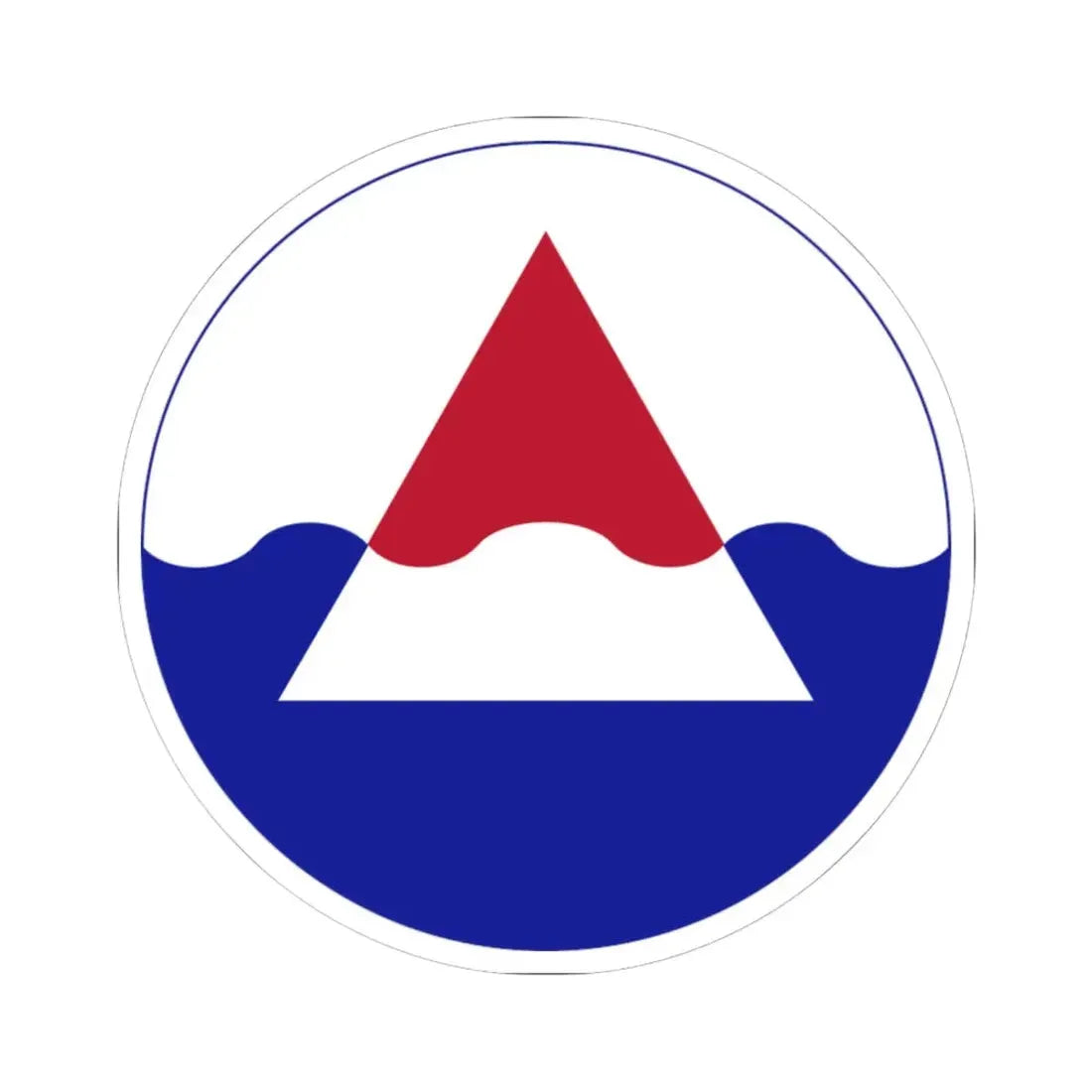 USAE Iceland Defense Force (U.S. Army) STICKER Vinyl Kiss-Cut Decal 6 Inch White - The Sticker Space