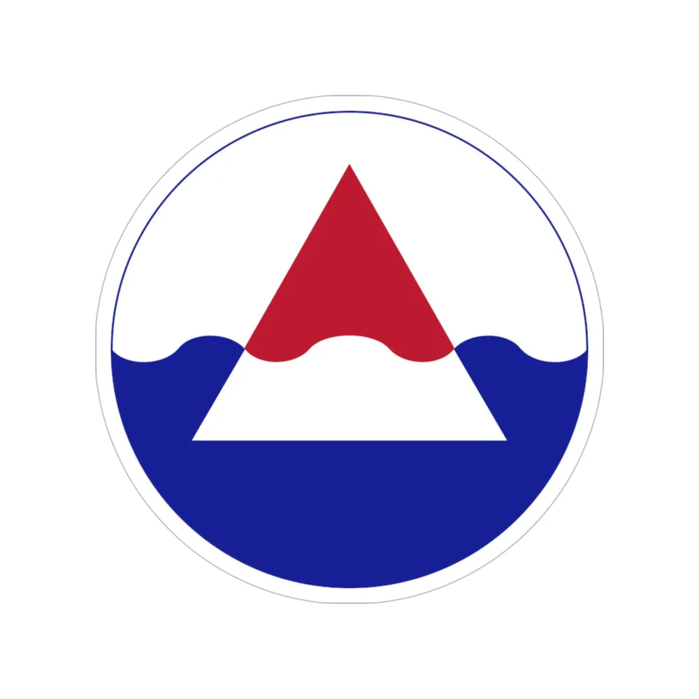 USAE Iceland Defense Force (U.S. Army) Transparent STICKER Die-Cut Vinyl Decal 5 Inch - The Sticker Space