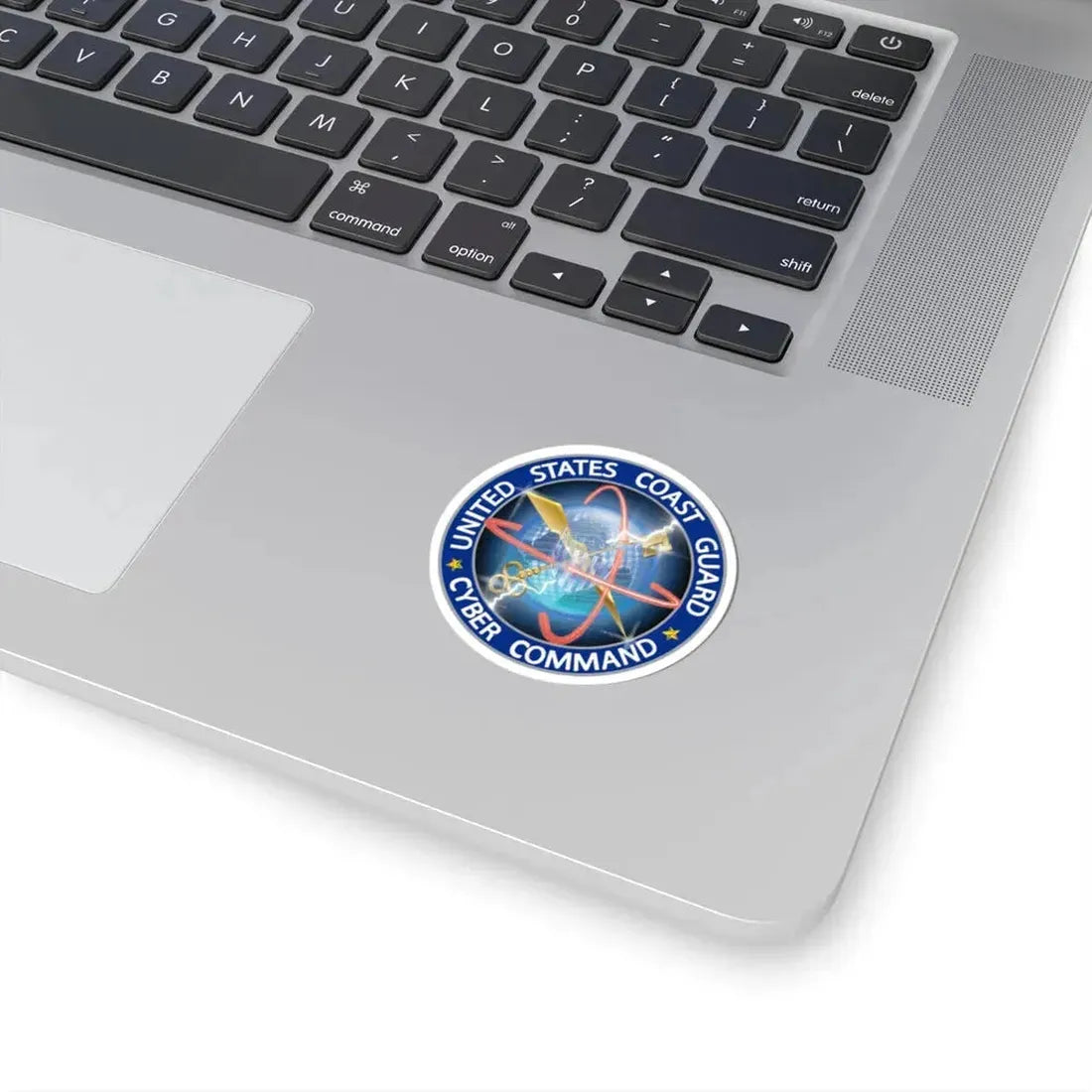 USCG Cyber Command (U.S. Coast Guard) STICKER Vinyl Kiss-Cut Decal - The Sticker Space