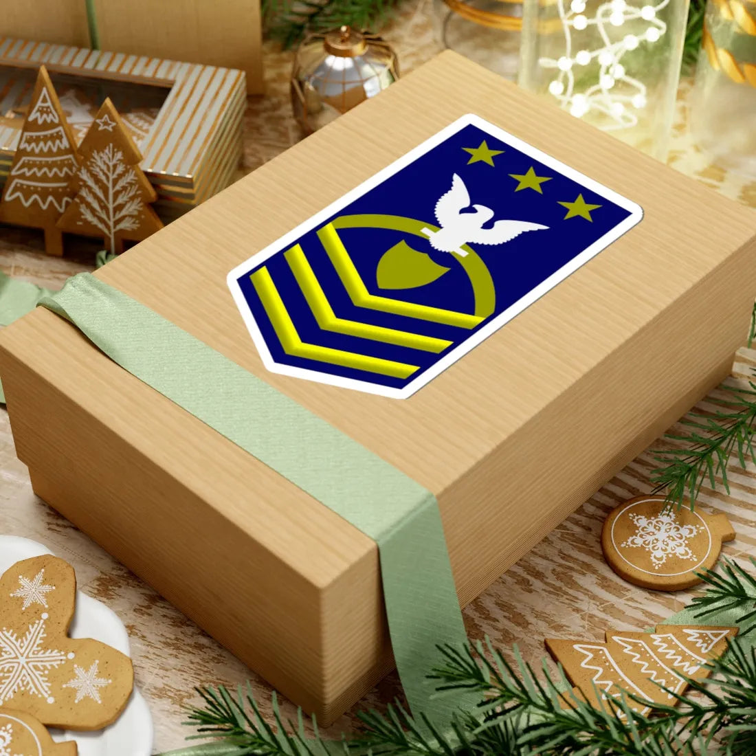 USCG MCPOCG (United States) (Military Rank) STICKER Vinyl Kiss-Cut Decal - The Sticker Space