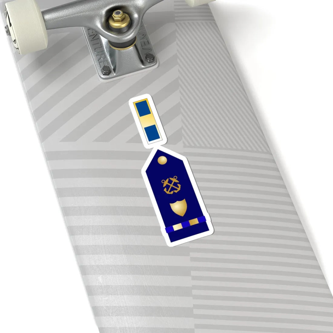 USCG WO1 insignia (United States) (Military Rank) STICKER Vinyl Kiss-Cut Decal - The Sticker Space