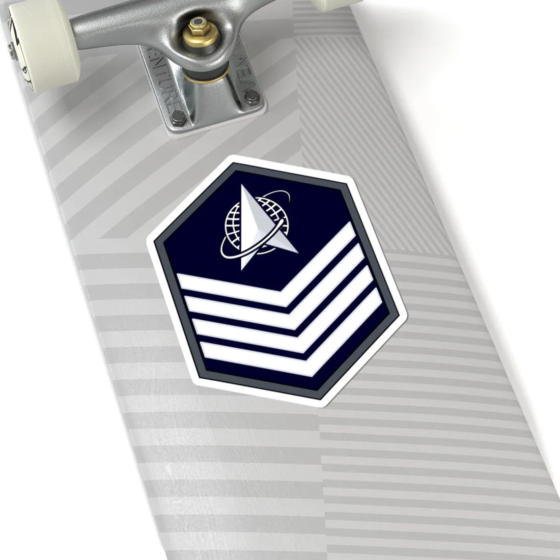 USSF TSgt Flat (United States) (Military Rank) STICKER Vinyl Kiss-Cut Decal - The Sticker Space