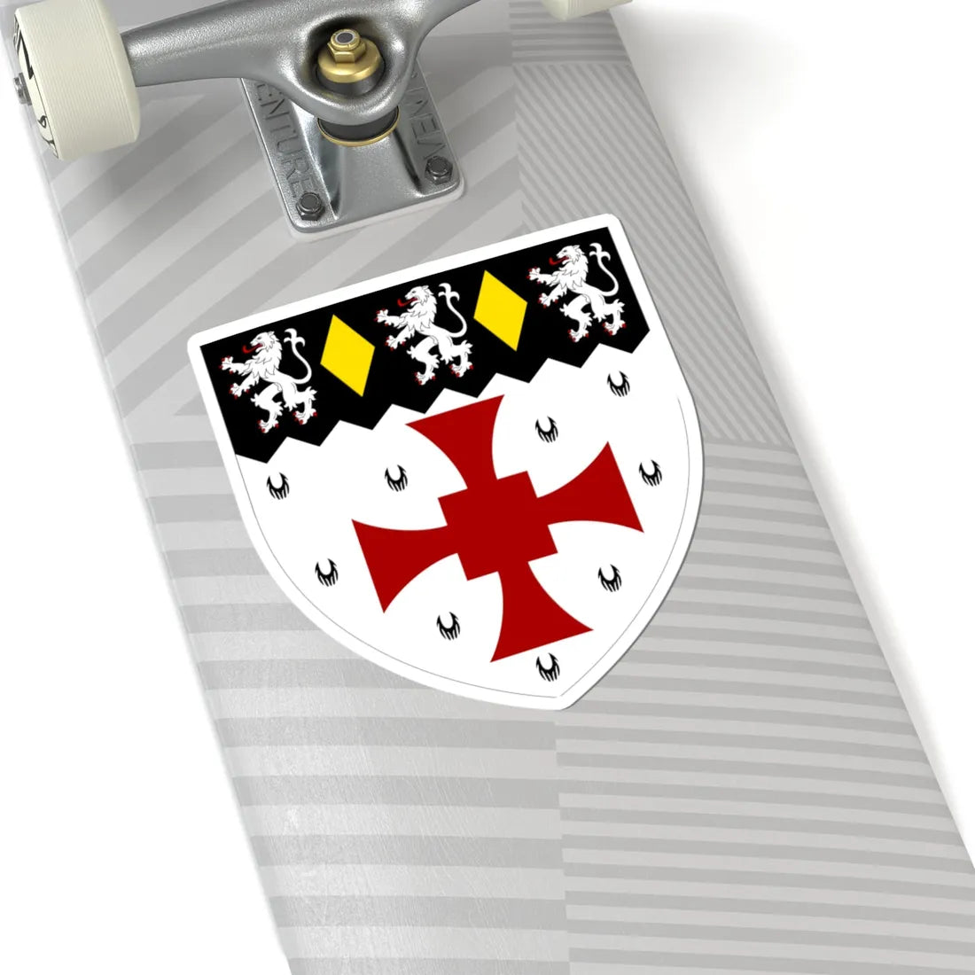 Ustinov College Durham arms (England) (Coat of Arms) STICKER Vinyl Kiss-Cut Decal - The Sticker Space