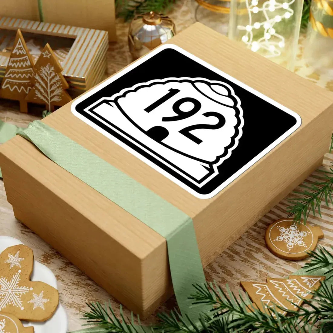 Utah 192 (Utah) (Road Sign) STICKER Vinyl Kiss-Cut Decal - The Sticker Space