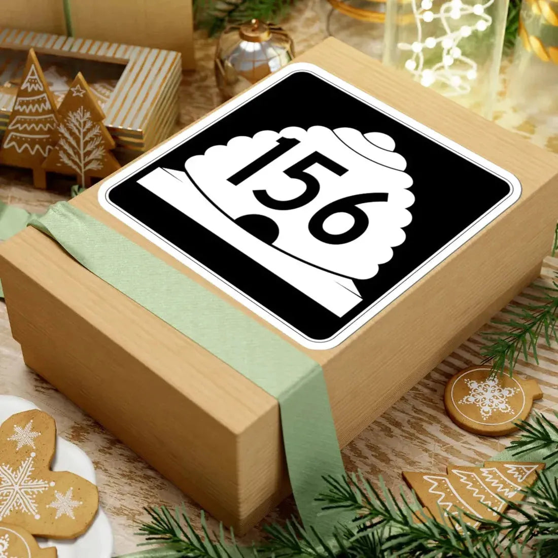 Utah SR 156 (Utah) (Road Sign) STICKER Vinyl Kiss-Cut Decal - The Sticker Space