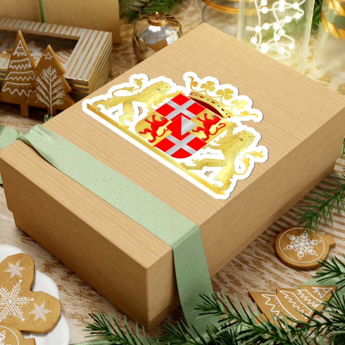 Utrecht provincie wapen (Netherlands) (Coat of Arms) STICKER Vinyl Kiss-Cut Decal - The Sticker Space