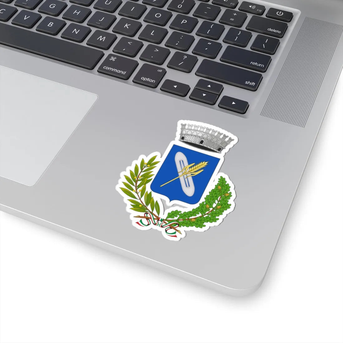 Vaiano-Stemma (Italy) (Coat of Arms) STICKER Vinyl Kiss-Cut Decal - The Sticker Space