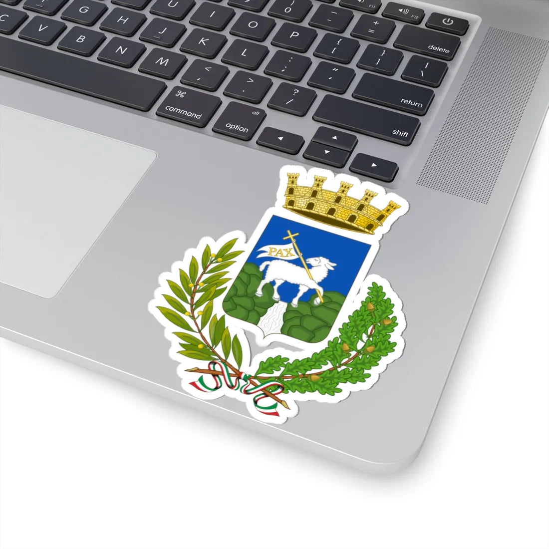 Valdagno-Stemma (Italy) (Coat of Arms) STICKER Vinyl Kiss-Cut Decal - The Sticker Space