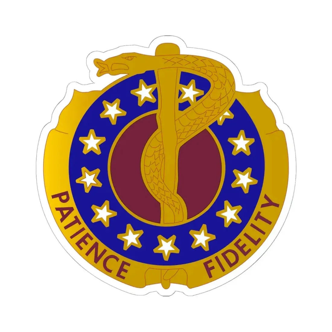 Valley Forge General Hospital (U.S. Army) STICKER Vinyl Kiss-Cut Decal 6 Inch White - The Sticker Space