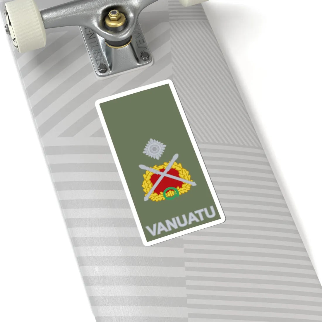 Vanuatu Mobile Force OF 7 (Vanuatu) (Military Rank) STICKER Vinyl Kiss-Cut Decal - The Sticker Space
