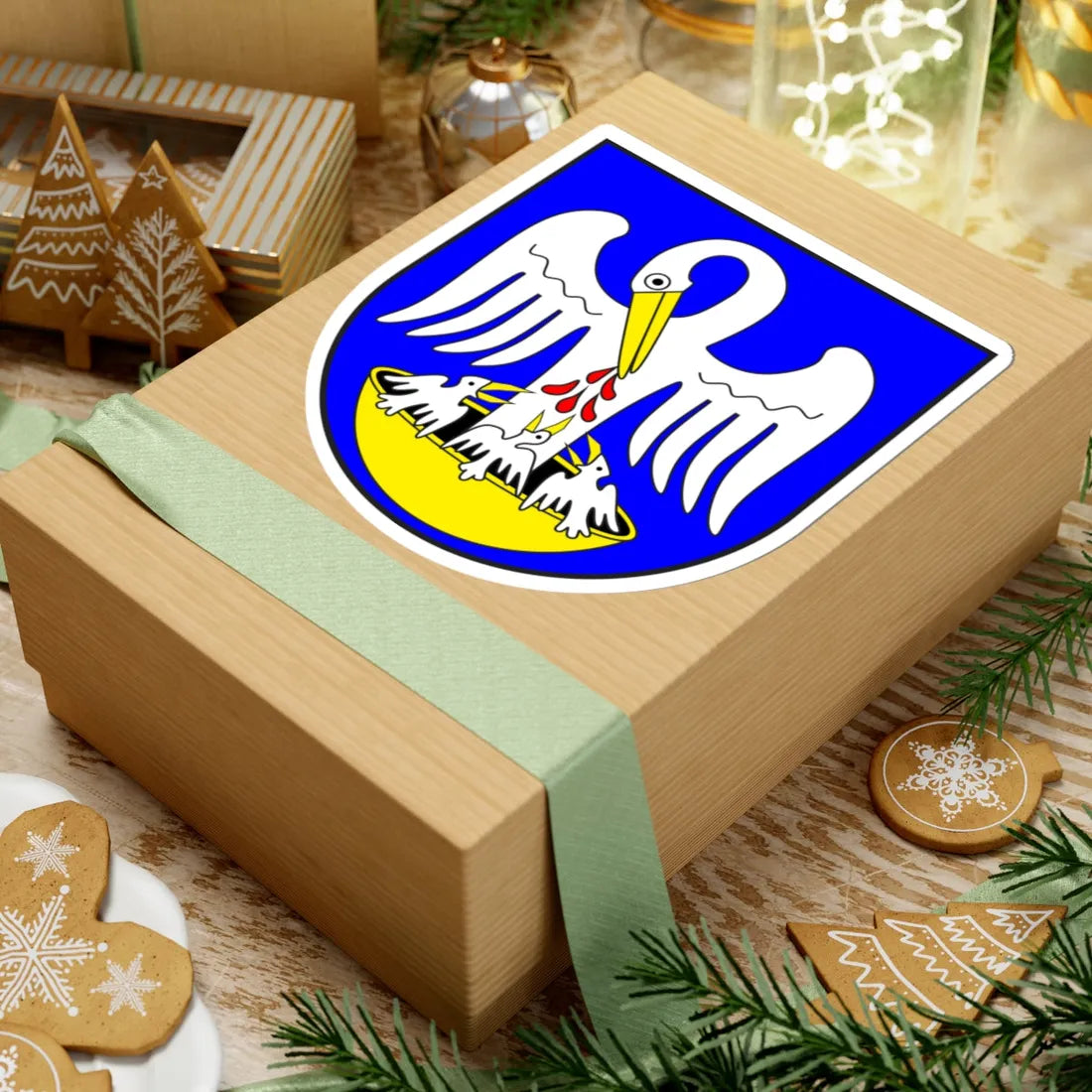 Vella wappen (Switzerland) (Coat of Arms) STICKER Vinyl Kiss-Cut Decal - The Sticker Space