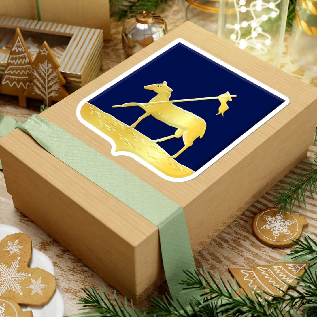 Velsen wapen HRvA (Netherlands) (Coat of Arms) STICKER Vinyl Kiss-Cut Decal - The Sticker Space