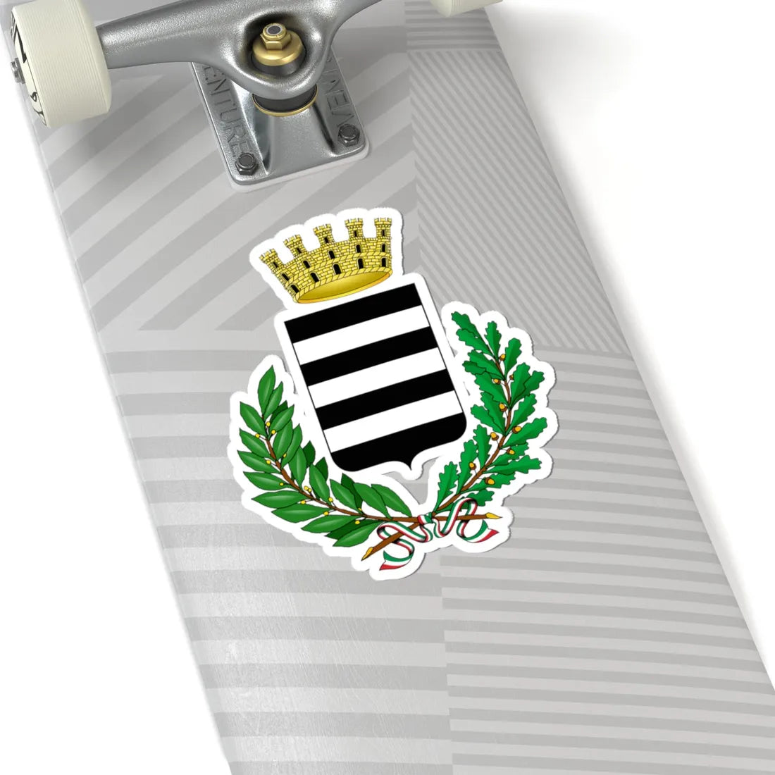 Venafro-Stemma (Italy) (Coat of Arms) STICKER Vinyl Kiss-Cut Decal - The Sticker Space