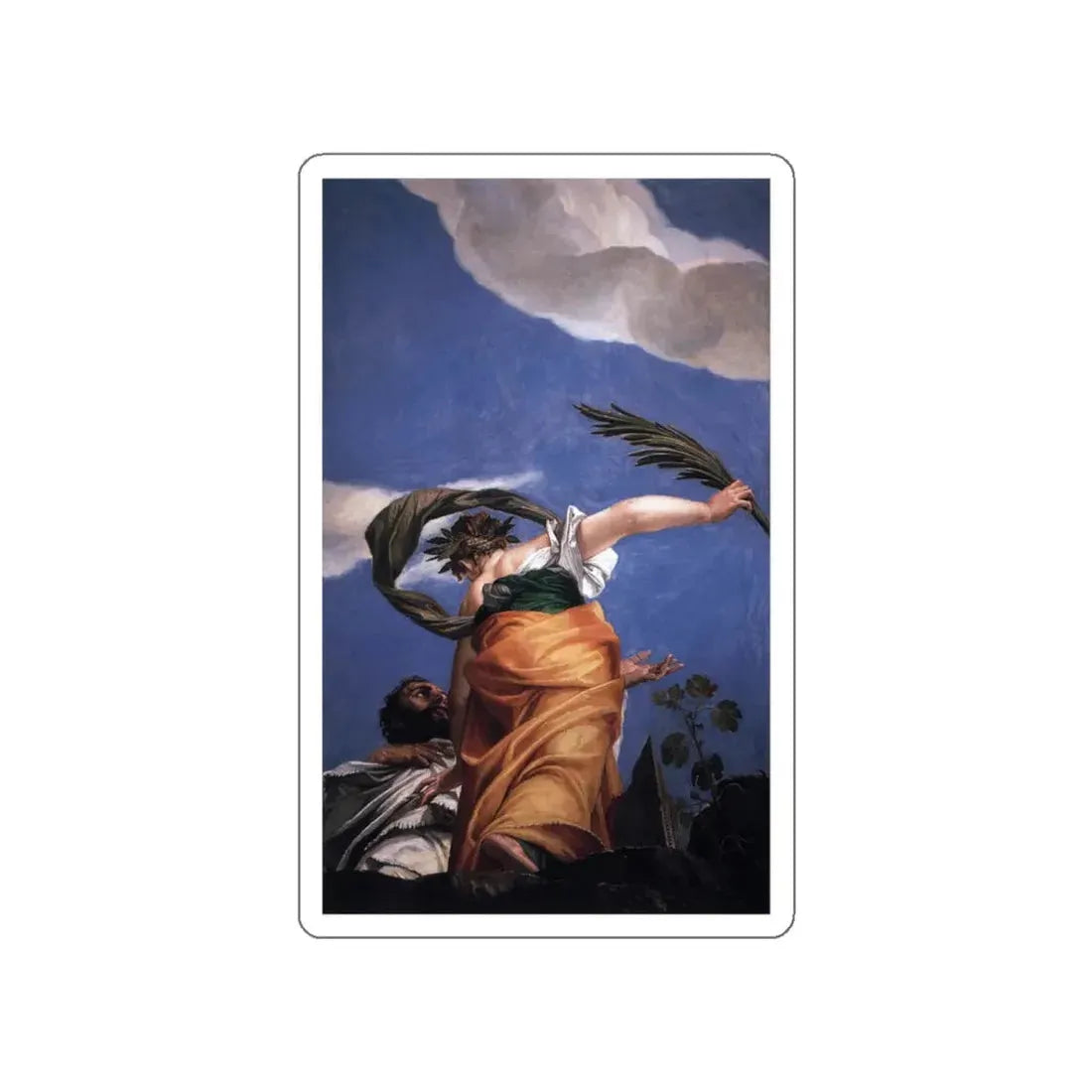 VERONESE, Paolo - The Triumph of Virtue over Vice (Artwork) STICKER Vinyl Die-Cut Decal - The Sticker Space