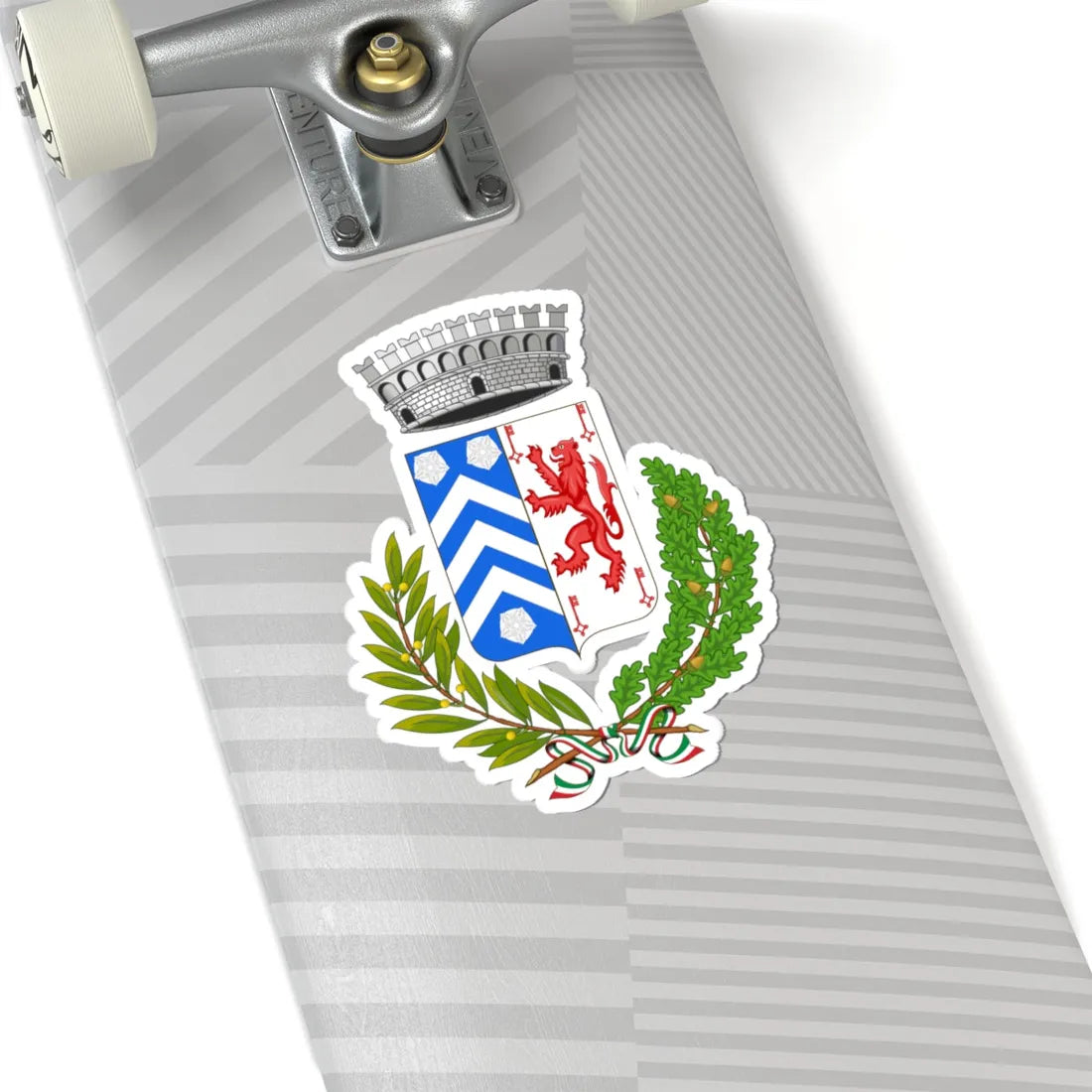 Verrayes-Stemma (Italy) (Coat of Arms) STICKER Vinyl Kiss-Cut Decal - The Sticker Space