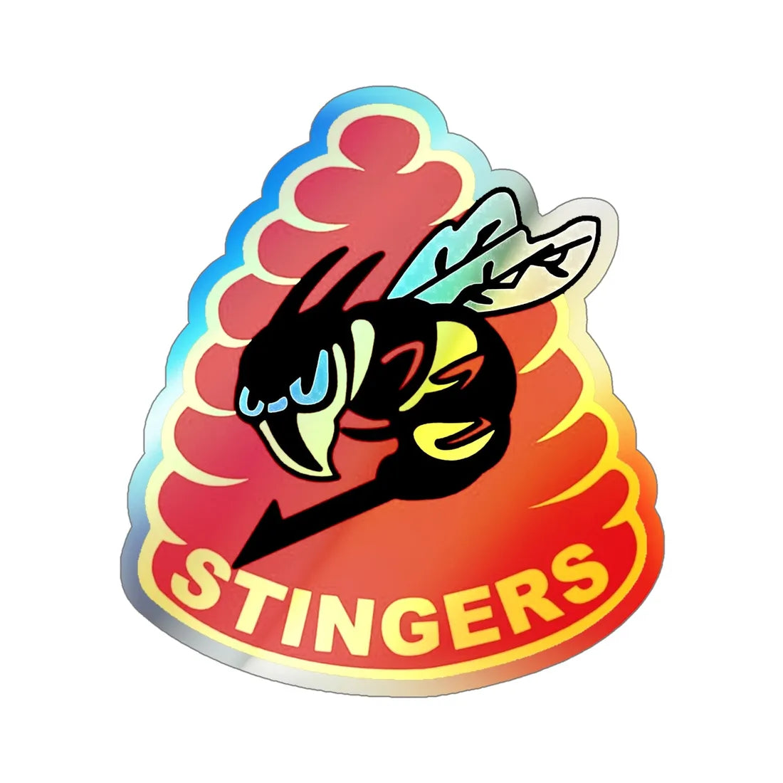 VFA 113 Strike Fighter Squadron 113 (U.S. Navy) Holographic STICKER Die-Cut Vinyl Decal 5 Inch Holographic - The Sticker Space