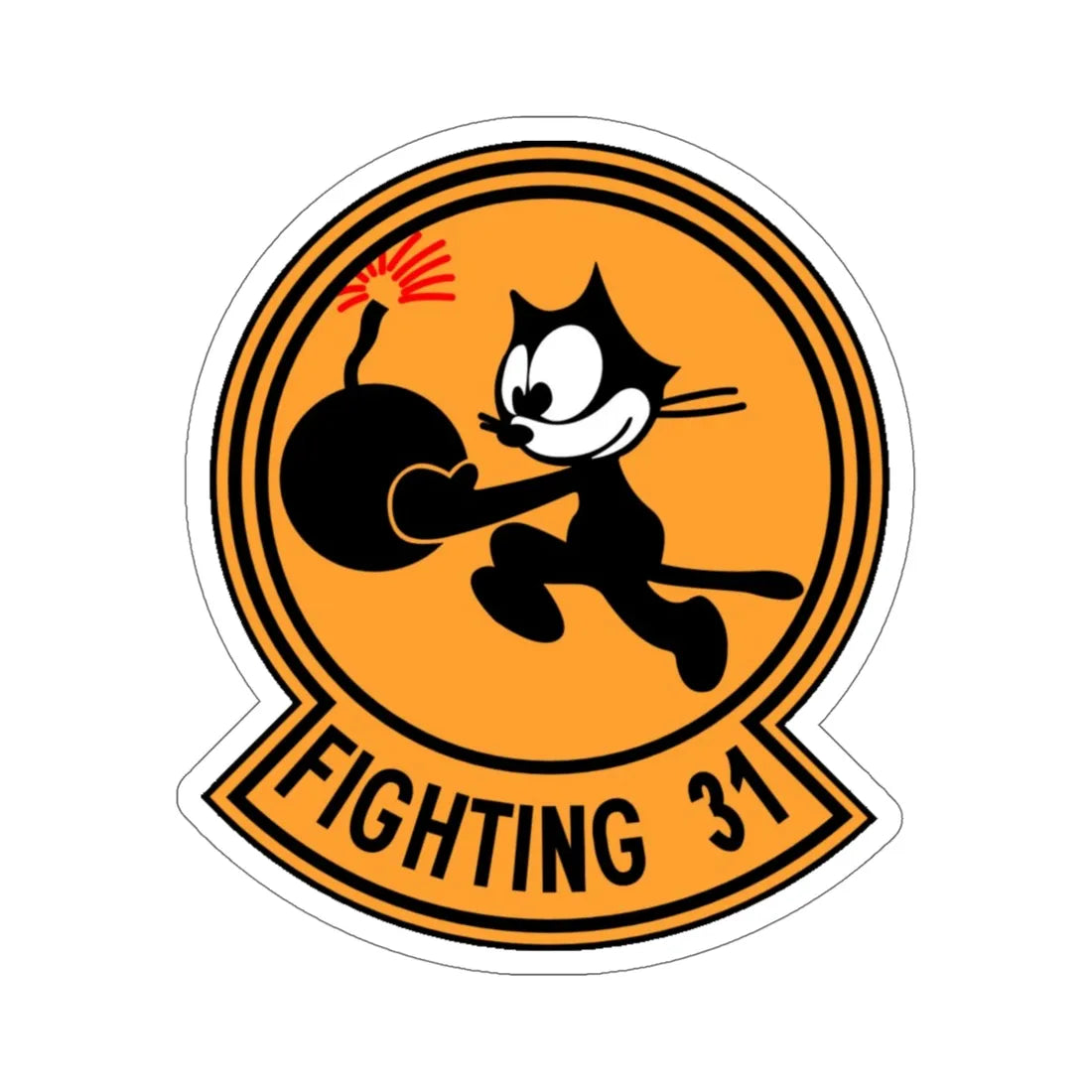 VFA 31 Strike Fighter Squadron 31 (U.S. Navy) STICKER Vinyl Die-Cut Decal 5 Inch - The Sticker Space