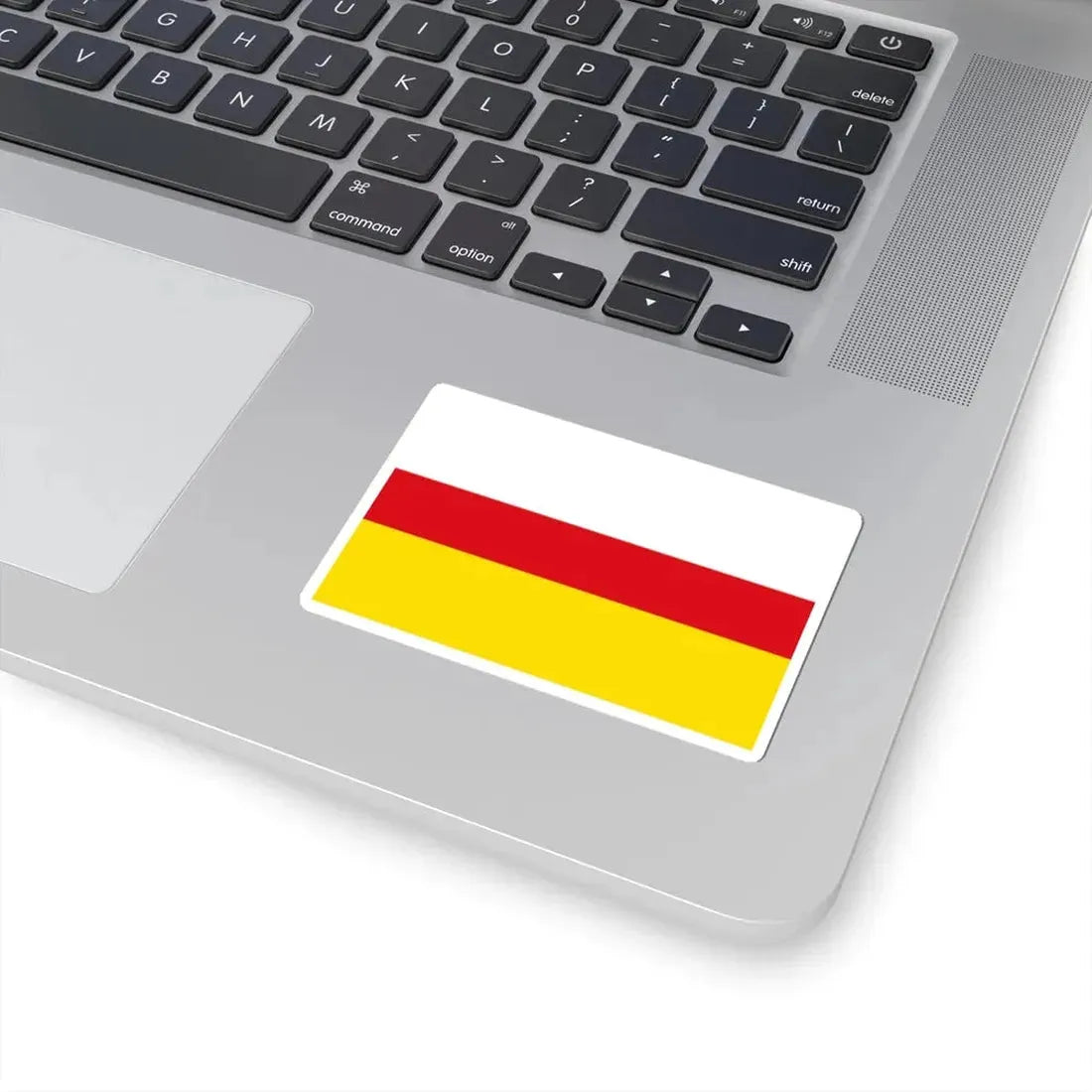 Villers-la-Ville vlag (Belgium) STICKER Vinyl Kiss-Cut Decal - The Sticker Space