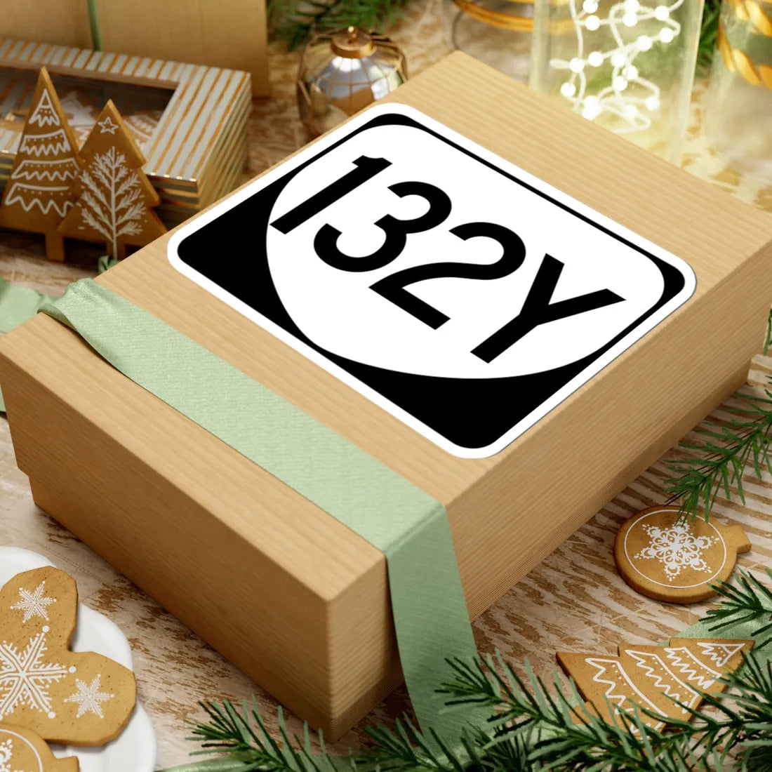 Virginia 132Y (Virginia) (Road Sign) STICKER Vinyl Kiss-Cut Decal - The Sticker Space