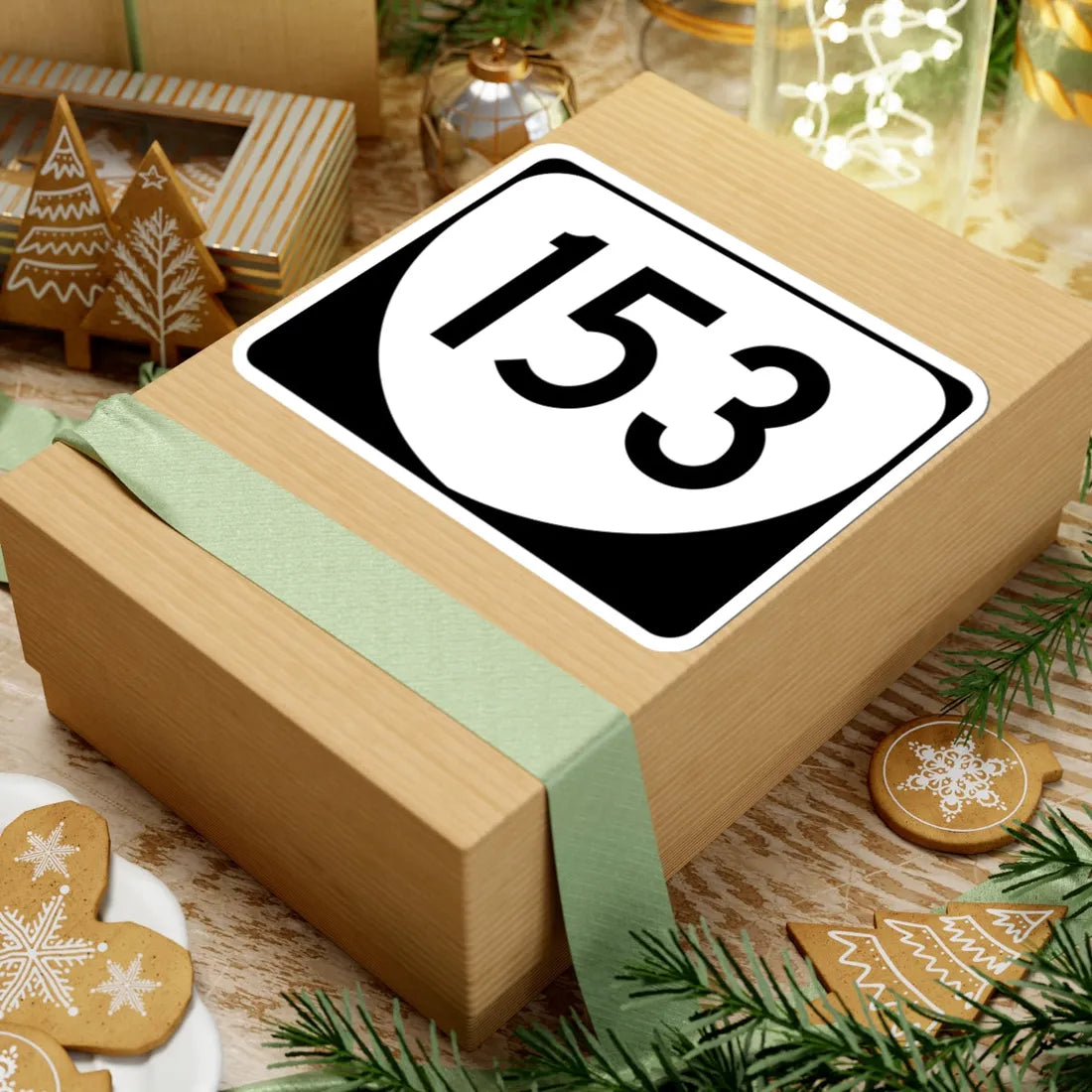 Virginia 153 (Virginia) (Road Sign) STICKER Vinyl Kiss-Cut Decal - The Sticker Space