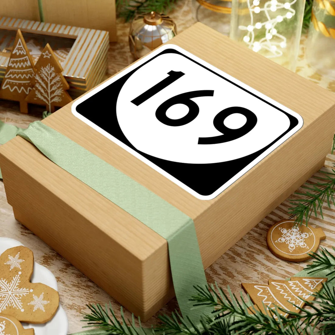 Virginia 169 (Virginia) (Road Sign) STICKER Vinyl Kiss-Cut Decal - The Sticker Space