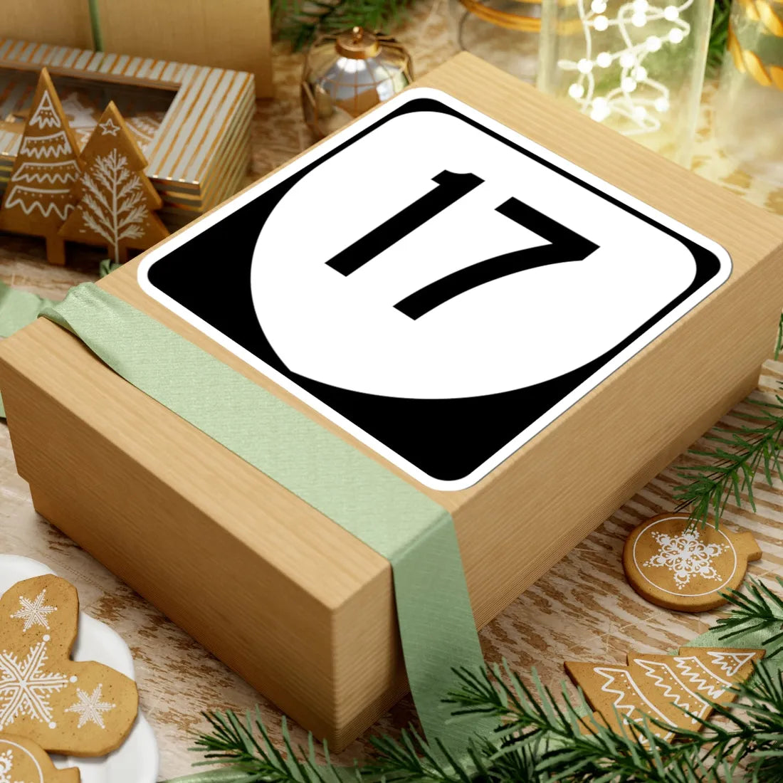 Virginia 17 (Virginia) (Road Sign) STICKER Vinyl Kiss-Cut Decal - The Sticker Space