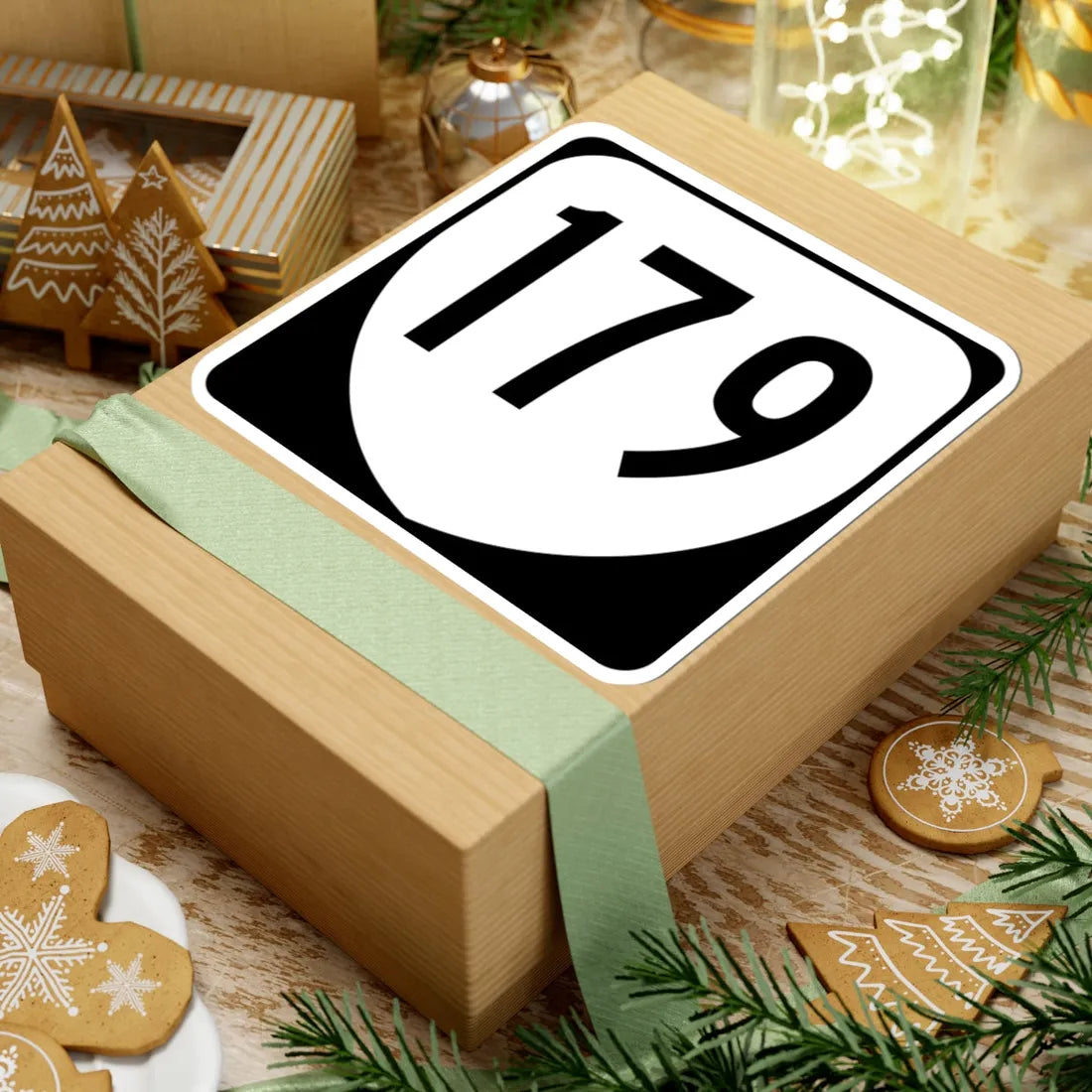 Virginia 179 1980 (Virginia) (Road Sign) STICKER Vinyl Kiss-Cut Decal - The Sticker Space