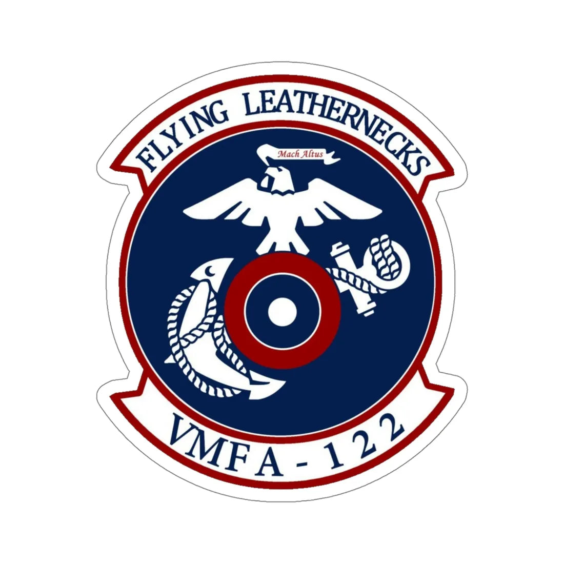 VMFA 122 Marine Fighter Attack Squadron 122 (USMC) STICKER Vinyl Die-Cut Decal 5 Inch - The Sticker Space