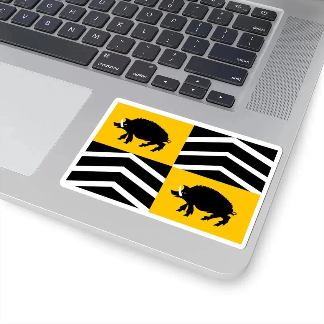 Vorselaar vlag (Belgium) STICKER Vinyl Kiss-Cut Decal - The Sticker Space