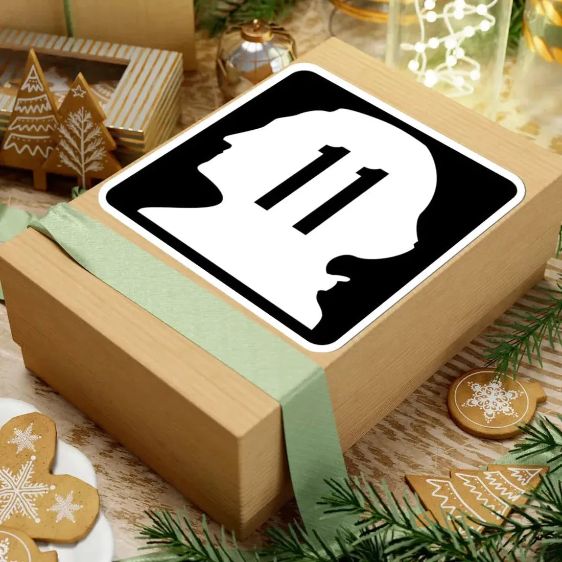 WA-11 (Washington) (Road Sign) STICKER Vinyl Kiss-Cut Decal - The Sticker Space